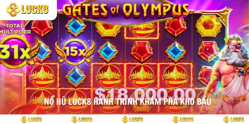 Nổ hũ luck8 hành trình khám phá kho báu